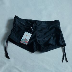 Micosuza‎ Black Athletic Shorts for Women Size S
